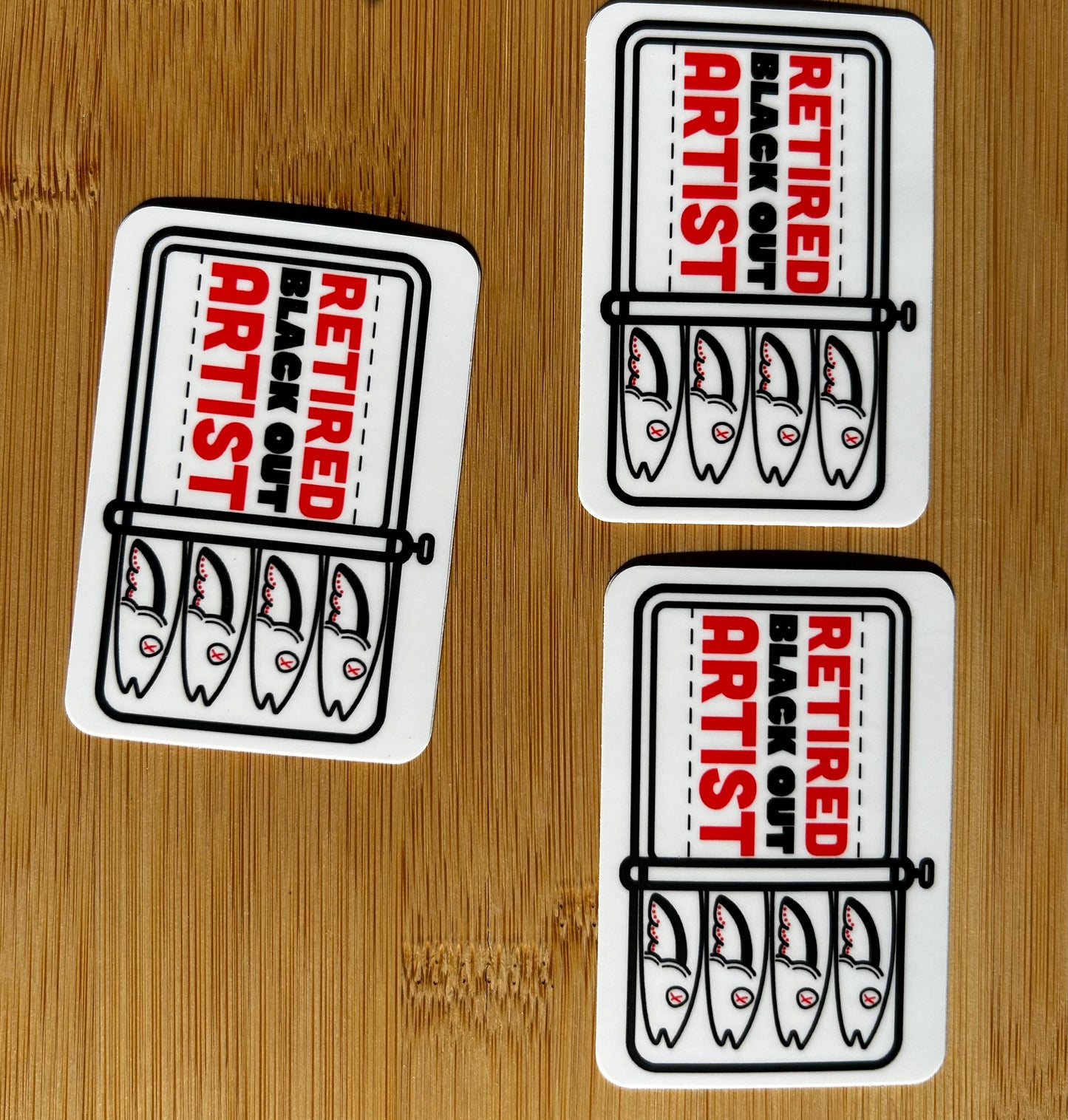 Sardine Retired Blackout Artist